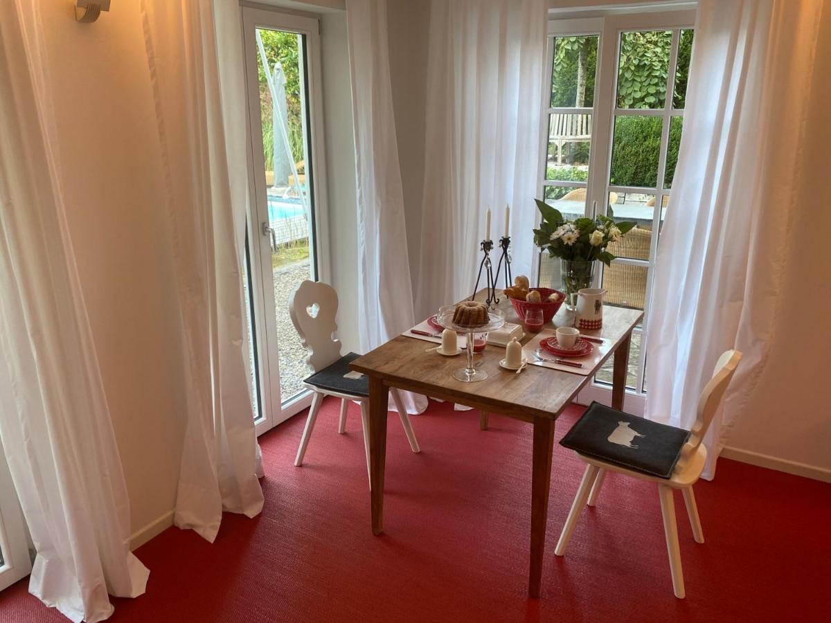 Landhaus Am Plattenbichl - Luxus Apartment Mit Privat-Pool Und Sauna - Im Sommer Bergbahn Inklusive Oberstdorf Extérieur photo