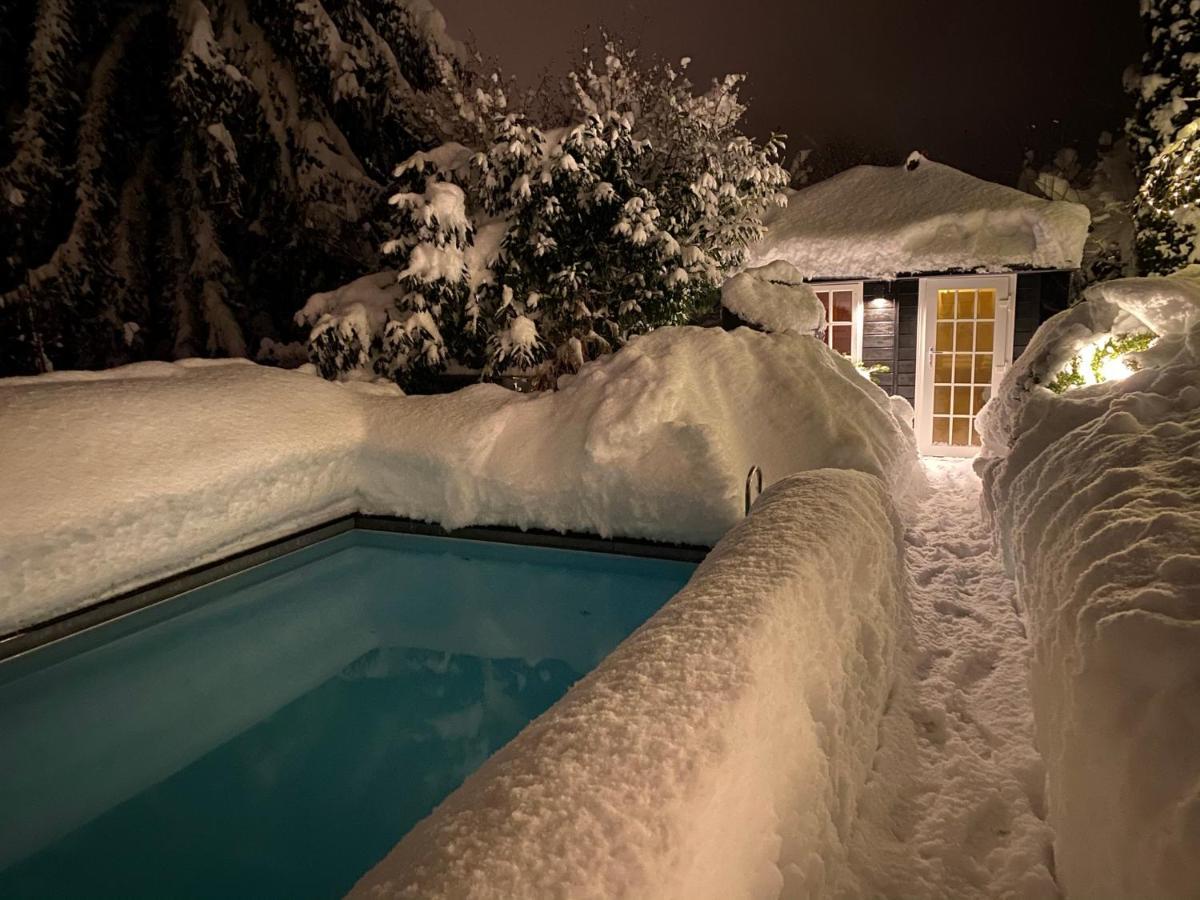 Landhaus Am Plattenbichl - Luxus Apartment Mit Privat-Pool Und Sauna - Im Sommer Bergbahn Inklusive Oberstdorf Extérieur photo