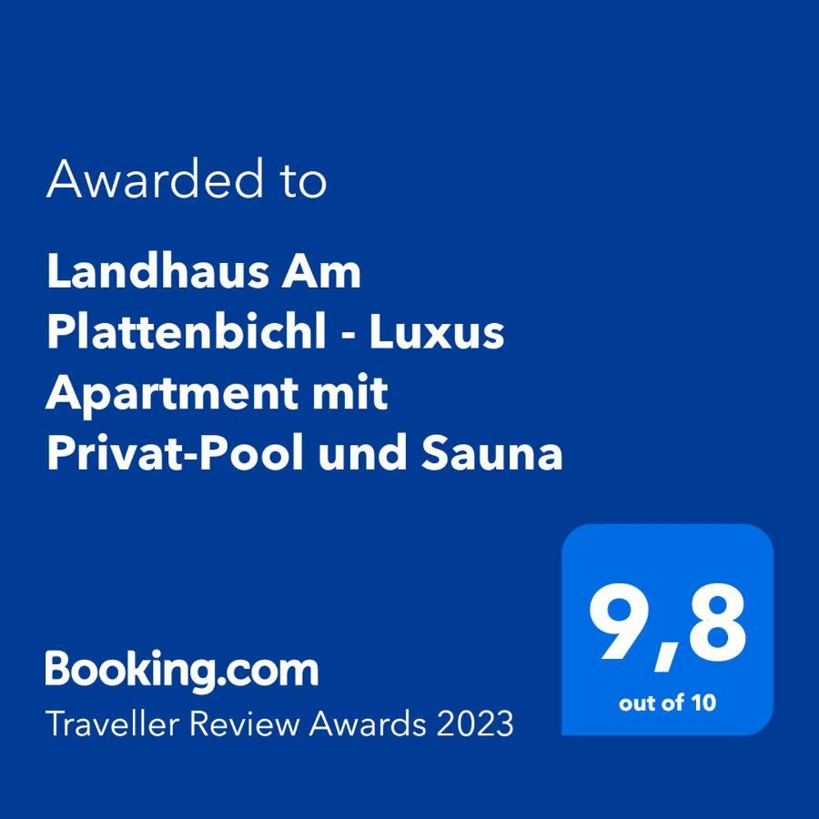 Landhaus Am Plattenbichl - Luxus Apartment Mit Privat-Pool Und Sauna - Im Sommer Bergbahn Inklusive Oberstdorf Extérieur photo